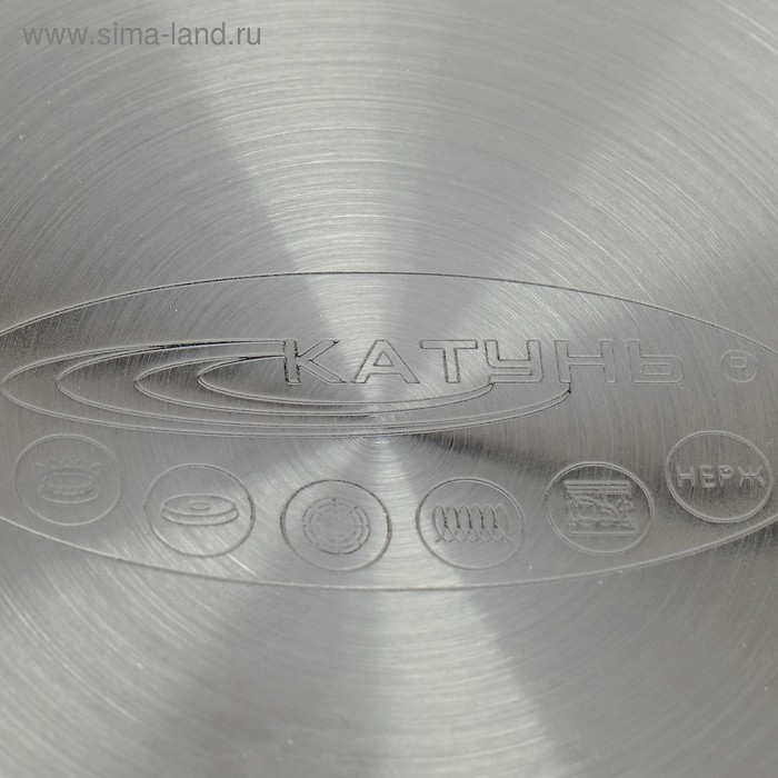 Кастрюля «Общепит», 2 л, d=16 см, h=10 см, капсульное дно, индукция Кастрюля «Общепит», 2 л, d=16 см, h=10 см, капсульное дно, индукция