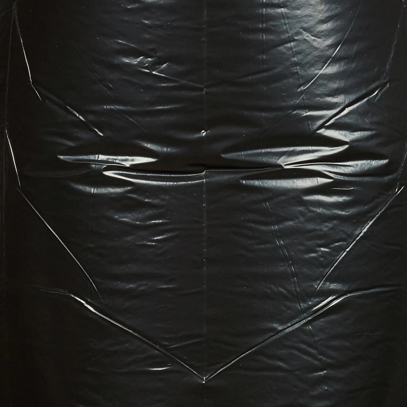 Мешки для мусора ПВД 240л 55мкм 5шт/рул черн 110х115см, Броня, с завязк