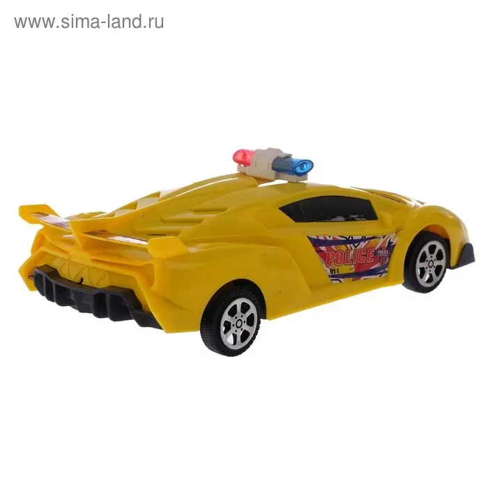Машина инерционная «Полиция», цвета МИКС Машина инерционная «Полиция», цвета МИКС