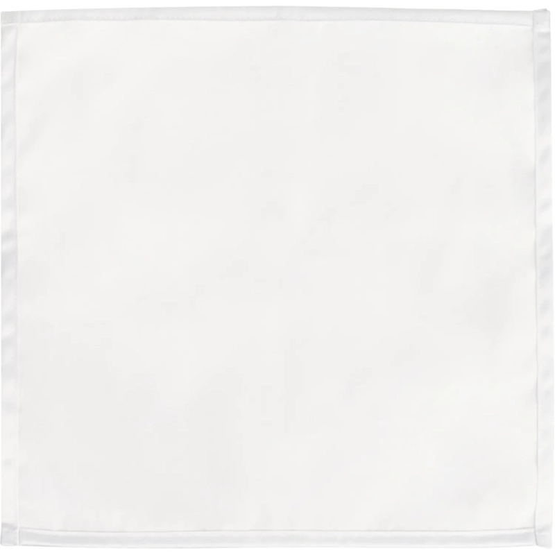 Салфетка Luscan 35х35см (88%ПЭ, 12%хлопок) рис.2, белый, 5 шт/уп