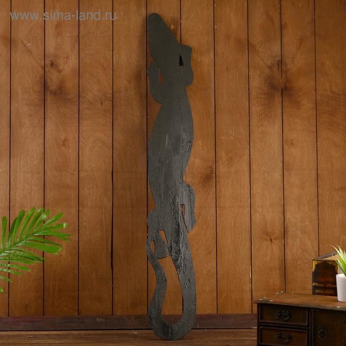 Панно декоративное  Панно декоративное "Ящерица геккон" 97х15х1,5 см МИКС