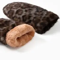 Варежки женские MINAKU Леопард р-р 26*12см Варежки женские MINAKU Леопард р-р 26*12см