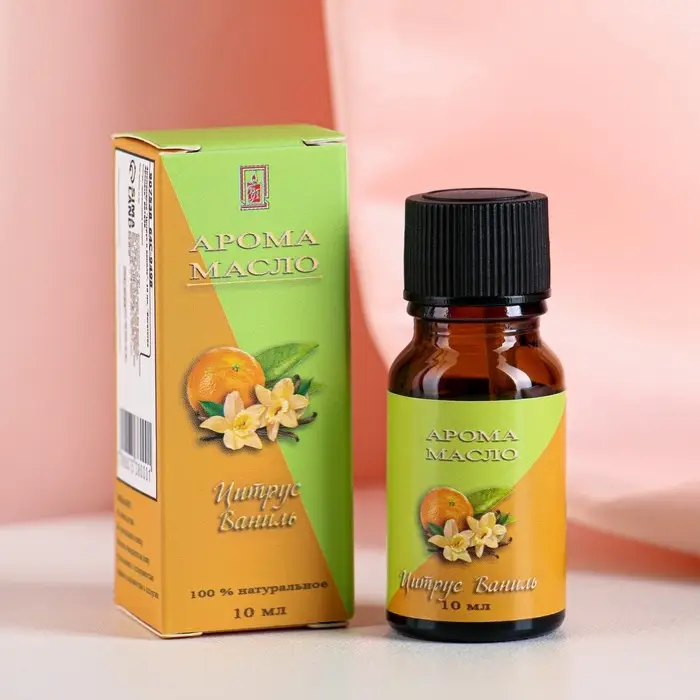 Эфирное масло  Эфирное масло "Цитрус и ваниль", 10 мл, "Богатство Аромата"