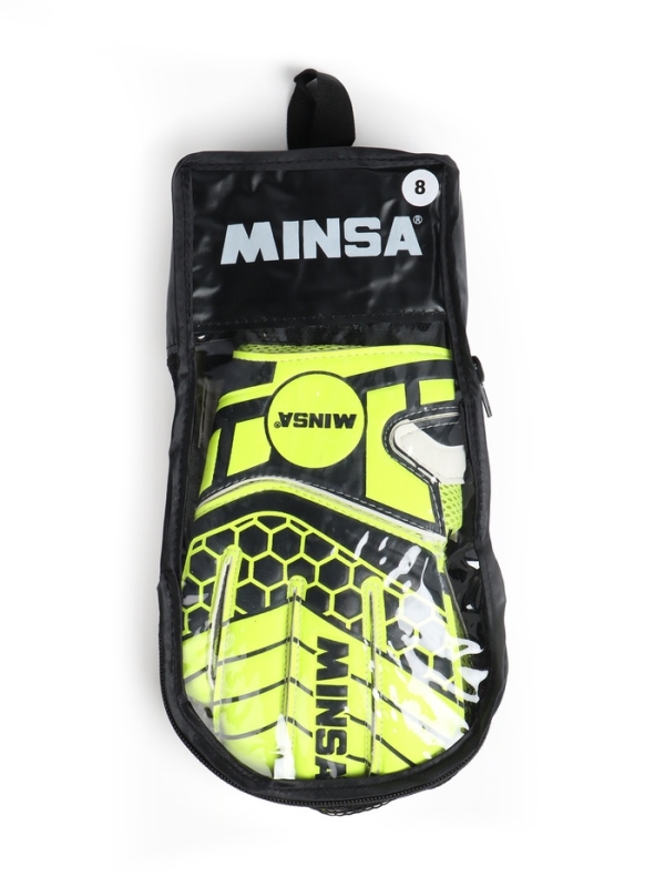 Вратарские перчатки Minsa GK353, размер 8 Вратарские перчатки Minsa GK353, размер 8