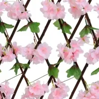 Ограждение декоративное &laquo;Розовые цветы&raquo;, 120&times;40 см, Greengo