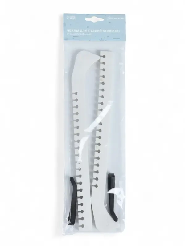 Чехлы для коньков универсальные Winter Star, цвет белый Чехлы для коньков универсальные Winter Star, цвет белый