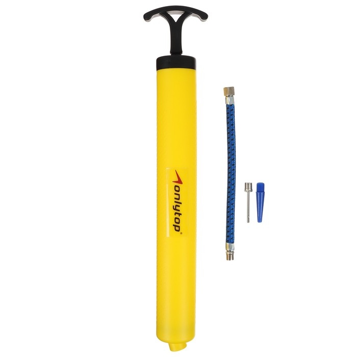 Насос универсальный ONLYTOP, 30 см, 2 насадки, шнур, цвет МИКС Насос универсальный ONLYTOP, 30 см, 2 насадки, шнур, цвет МИКС