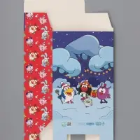 Коробка подарочная самосборная &laquo;С Новым годом!&raquo;, 16&times;23&times;7.5 см, Смешарики