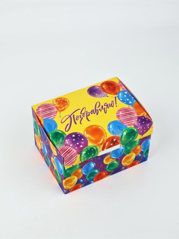 Подарочная упаковка, бум-коробка сюрприз «Поздравляю!», 20 х 15 х 12.5 см Подарочная упаковка, бум-коробка сюрприз «Поздравляю!», 20 х 15 х 12.5 см