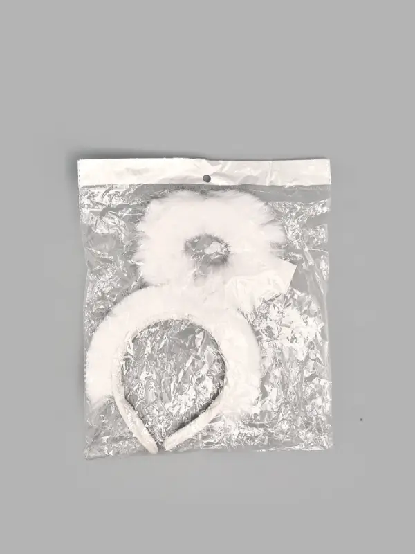 Карнавальный ободок Карнавальный ободок "Нимб ангела", цвет белый