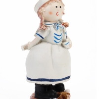 Фигура "Девочка морячка" 8х7х17,5см