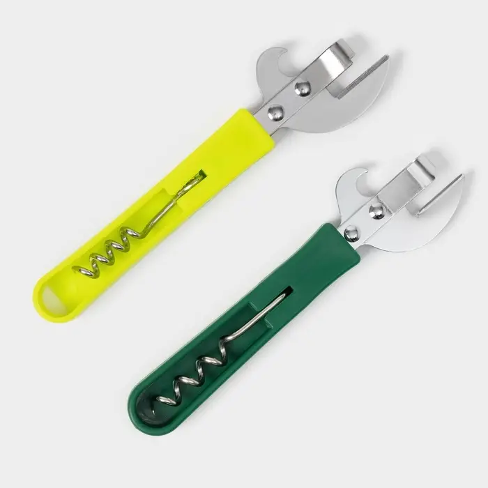 Открывашка-штопор Доляна &laquo;Польза&raquo;, 14.5 см, МИКС