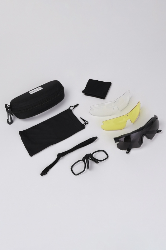 Очки тактические, стрелковые "Storm tactic" со сменными линзами