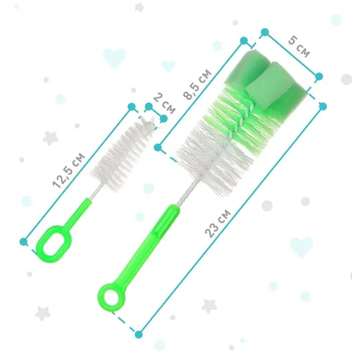 Набор ёршиков для бутылочек и сосок Крошка Я