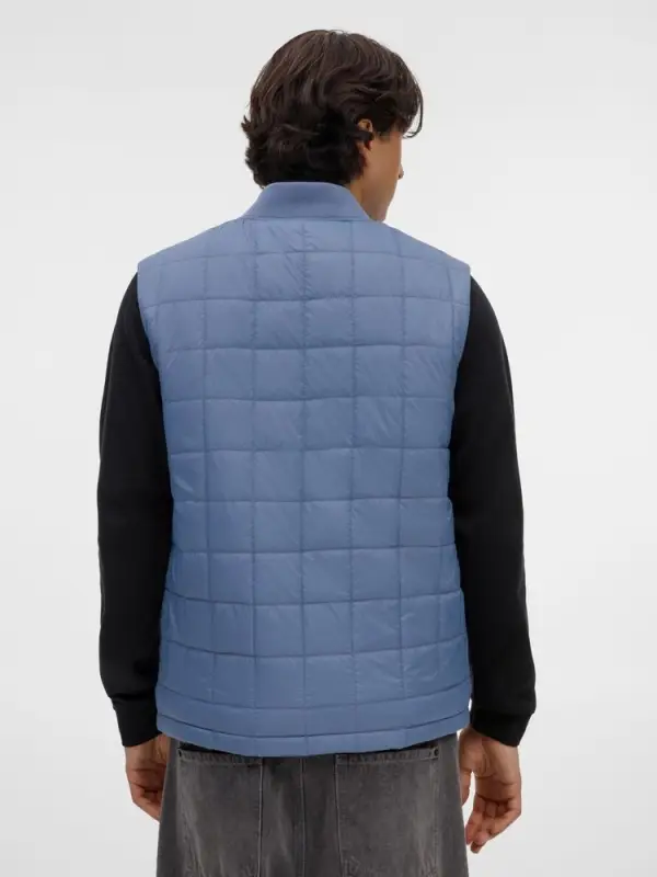 Жилет унисекс Warmbridge, синий (джинс), размер 3XL