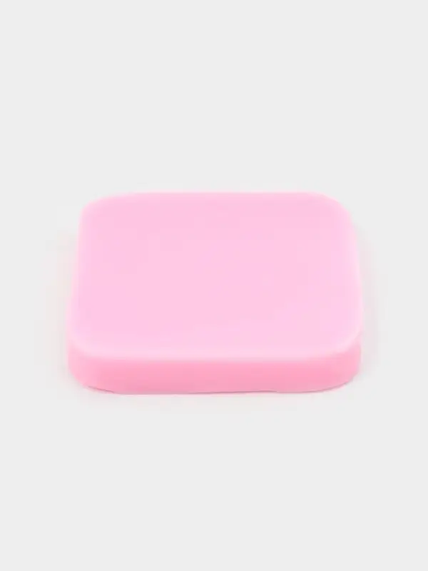 Молд для заливки Sweet, силикон, 6 ячеек, 6&times;1 см, розовый