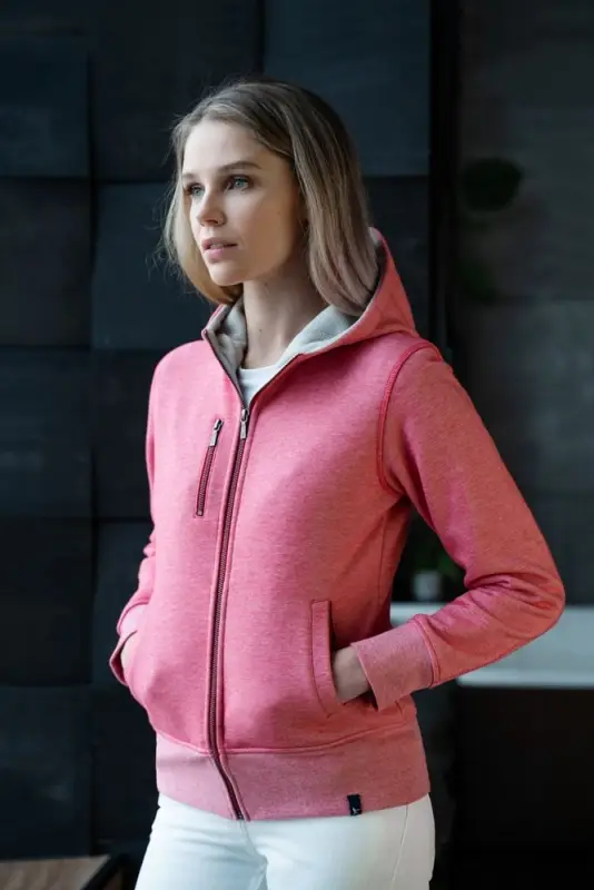 Толстовка женская Parkwick темно-синяя, размер S