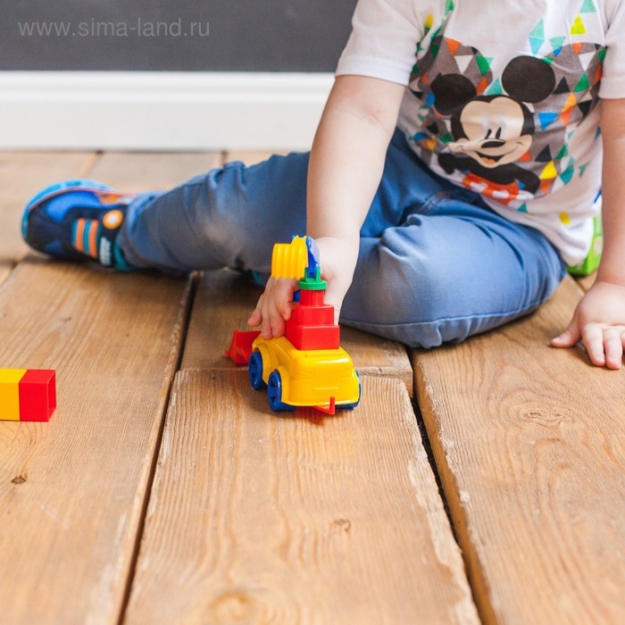 Конструктор «Мой Город», Экскаватор, 18 деталей Конструктор «Мой Город», Экскаватор, 18 деталей