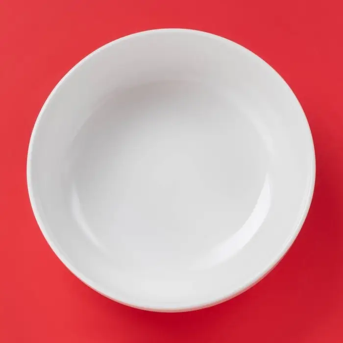 Салатник новогодний Доляна «Волшебное дерево», 580 мл, 15,5×6 см, фарфор, цвет белый