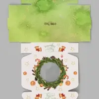 Коробка подарочная складная с окном &laquo;Чудеса случаются&raquo;, 10&times;10&times;3 см