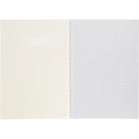 Бизнес-тетрадь Flakes yellow обложка УФ лак, спираль, А4, 48л, клетка