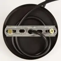 Светильник BayerLux &laquo;Чикаго&raquo;, 1&times;40 Вт, Е27, черный/коричневый, 24.5&times;24.5&times;44(144) см