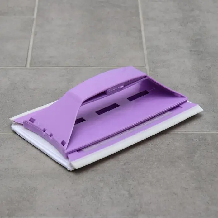 Окномойка-трансформер, силиконовый сгон, 2 насадки, 19×11 см, цвет МИКС