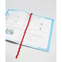 Закладки самоклеящиеся для книг,'смайлики',наб.8 шт,300мкм,красные,2935-102