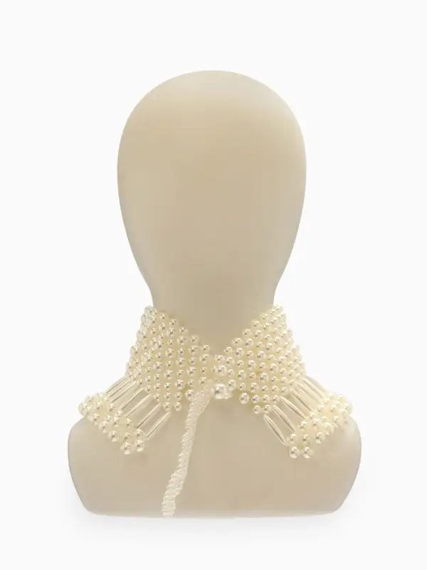 Колье-чокер жемчуг &laquo;Богема&raquo;, d=8, 10, 12, белое