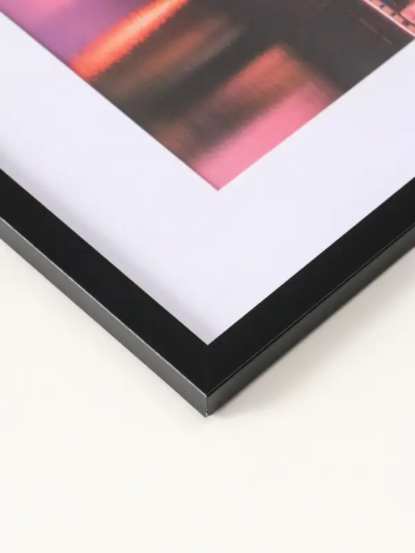 Фоторамка для фото 30х40 см, с паспарту 21х30 см, Lumo, чёрный