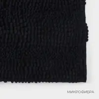 Коврик для дома LaDо́m, букли, плотность 1900 г, 50&times;80 см, графитовый