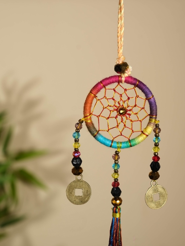 Ловец снов 4х20 см. разноцветный Ловец снов 4х20 см. разноцветный