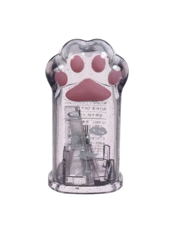 Точилки с контейнером &laquo;Лапка&raquo;, набор 2 штуки, МИКС