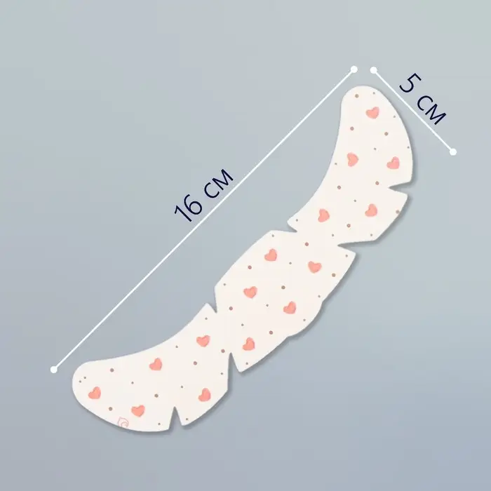 Переводная тату на тело цветная «Веснушки. Сердечки», 16×5 см