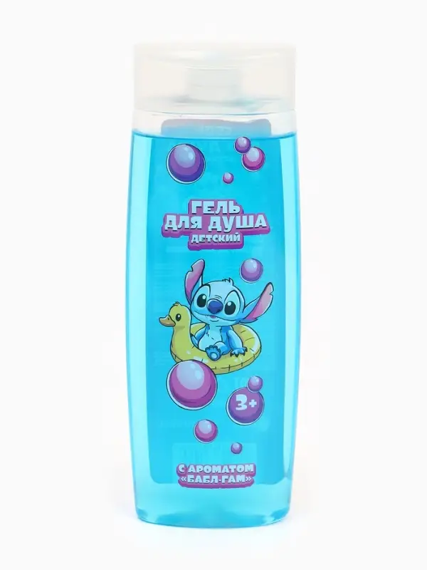 Гель для душа детский, 250 мл, аромат бабл-гам, Стич Гель для душа детский, 250 мл, аромат бабл-гам, Стич