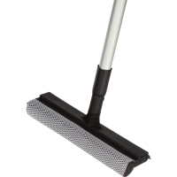 Швабра для мытья окон губка+сгон 25см+ телеск.ручка 120см