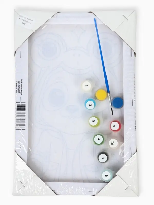 Картина по номерам для детей &laquo;Малыш-панда&raquo;, 20&times;30 см