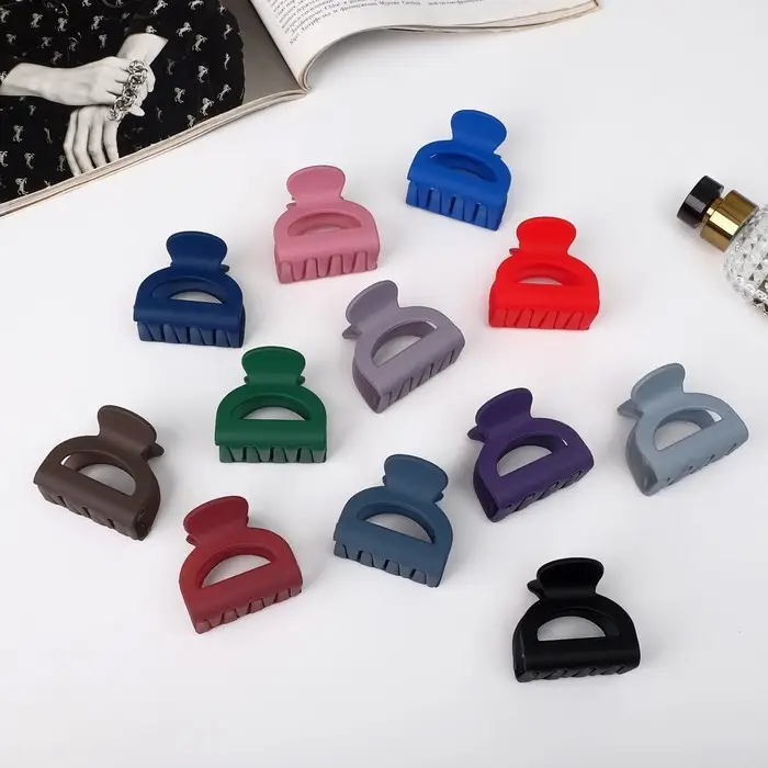 Крабик для волос «Призма», овал, 5 см, МИКС Крабик для волос «Призма», овал, 5 см, МИКС