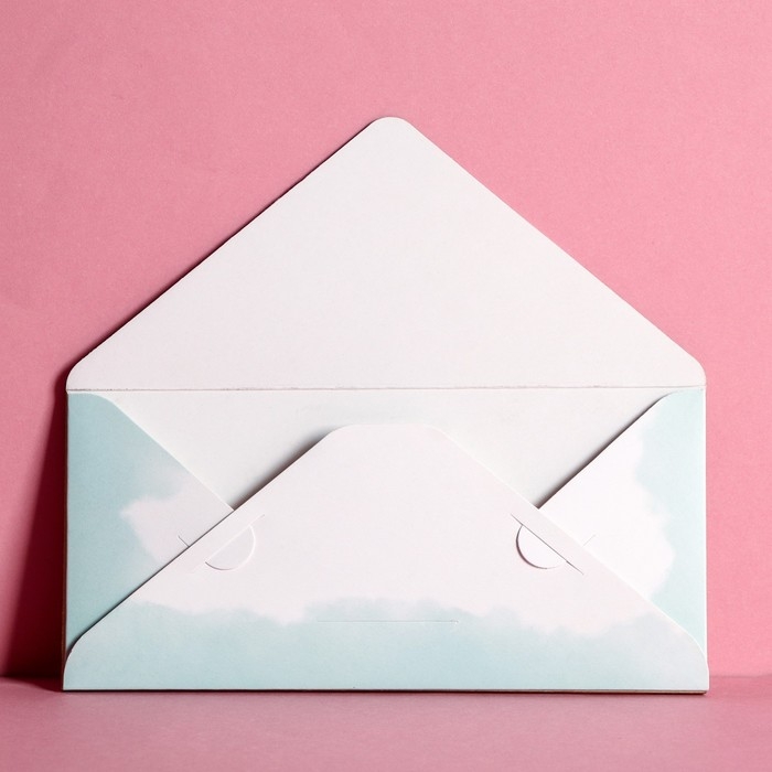 Конверт для денег с деревянным элементом Конверт для денег с деревянным элементом "С Днём Свадьбы!" голуби, 16,5 х 8 см