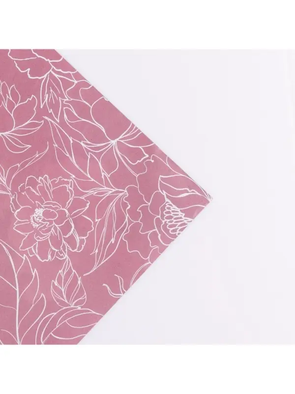 Бумага упаковочная двухсторонняя &laquo;Для неё&raquo;, глянец, 70&times;100 см