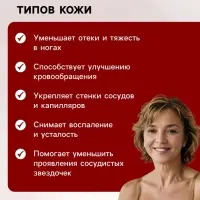 Мазь при варикозе отёках, тяжести и сосудистых звездочках &laquo;Святая Рука&raquo;, 30 мл