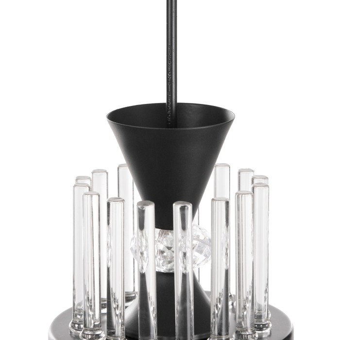 Подвес Подвес "Капель" 1х60Вт Е27 Черный