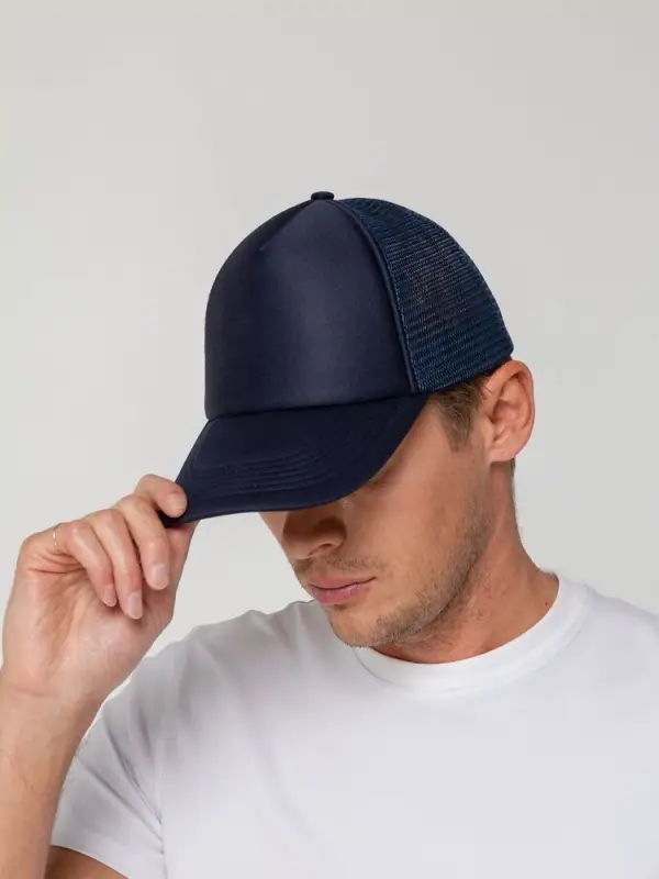 Бейсболка Sunbreaker, темно-синяя Бейсболка Sunbreaker, темно-синяя