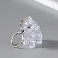 Брелок пластик "Преданный друг - пёсик" 8х3х5 см