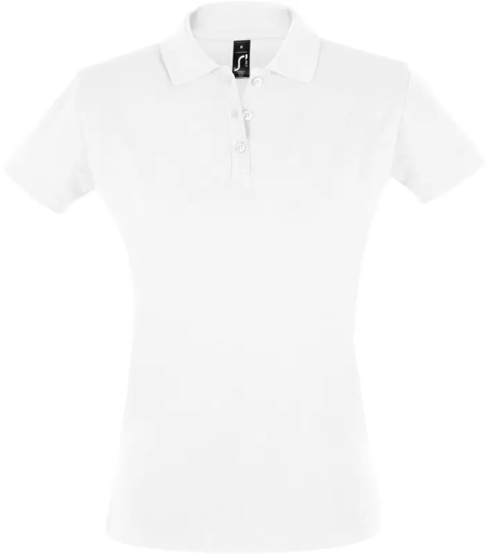 Рубашка поло женская Perfect Women 180 белая, размер XL