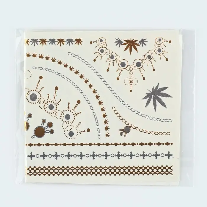 Набор «Золотые тату», 1 лист