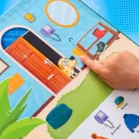 Книга детская &laquo;500 первых слов&raquo; в твёрдом переплёте, 64 стр., Синий трактор