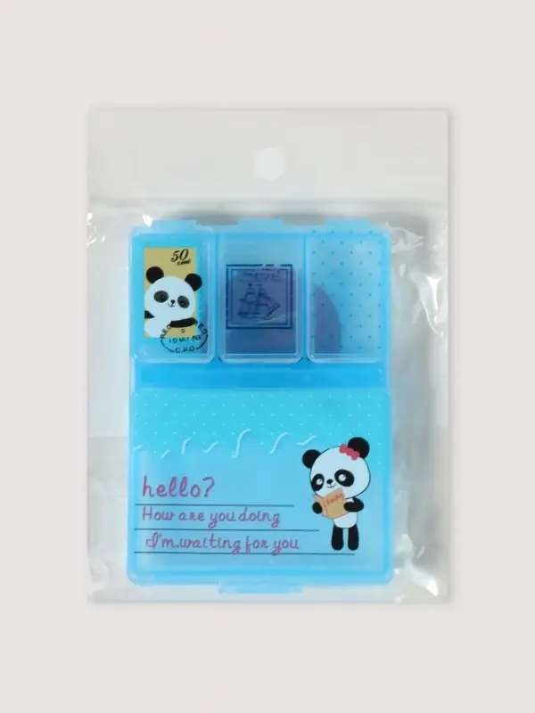 Таблетница, 9.2×6.5×1.6 см, 4 секции, МИКС Таблетница, 9.2×6.5×1.6 см, 4 секции, МИКС