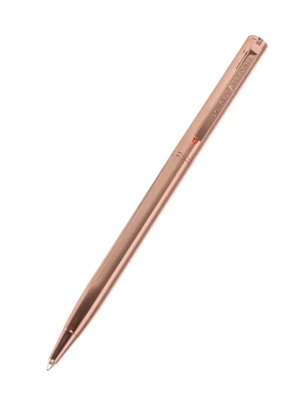 РУЧКА "PALERMO" В ПОДАРОЧНОМ ФУТЛЯРЕ, 0.7 ММ, СИНЯЯ (корпус роз зол, футляр черный)