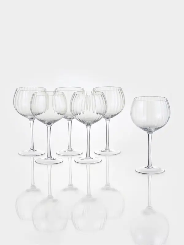 Набор бокалов для вина &laquo;Восхищение&raquo;, 500 мл, 6 шт., размер одного бокала 10&times;22 см, стекло, прозрачный